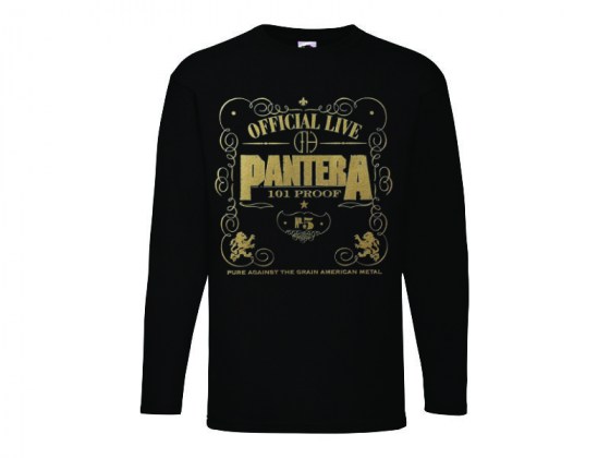Pantera Official Live - camiseta manga larga