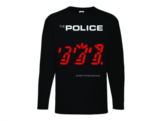 Police - Ghost in the Machine  - camiseta manga larga