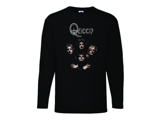 Camiseta Queen 2- manga larga hombre