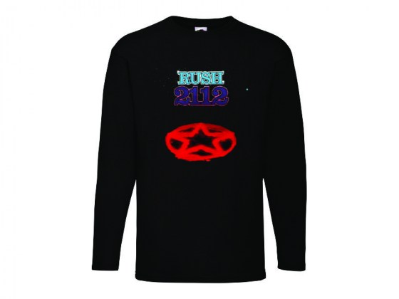 Camiseta Rush - 2112 - manga larga hombre