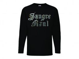 Sangre Azul logo - camiseta manga larga