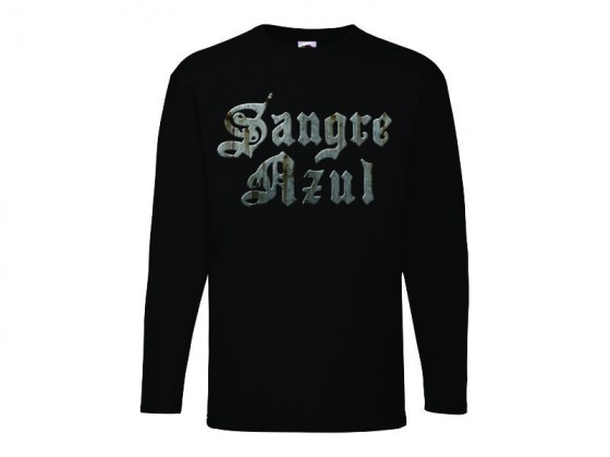 Sangre Azul logo - camiseta manga larga