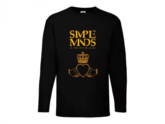 Camiseta Simple Minds - In the City of Light - manga larga