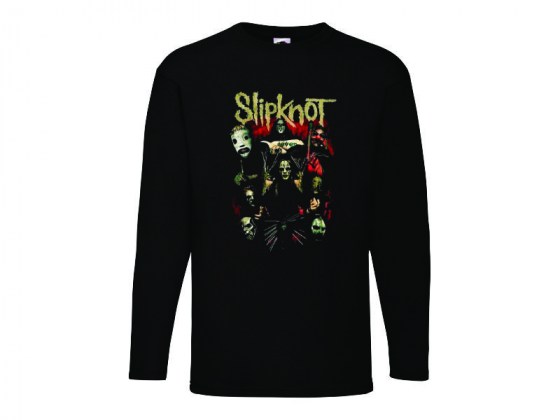 Camiseta Slipknot - manga larga hombre