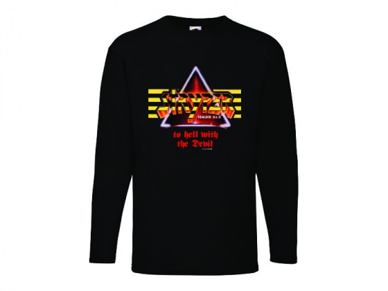 Camiseta Stryper - To Hell with the Devil - manga larga hombre