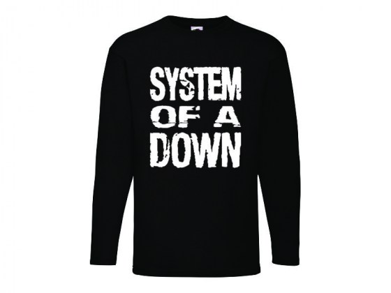 System of a Down - logo - camiseta manga larga