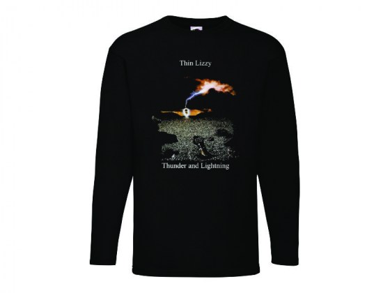 Camiseta Thin Lizz - Thunder and Lightning - manga larga hombre 