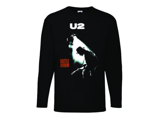 camiseta U2 - Rattle and Hum - manga larga