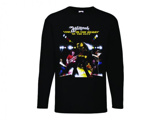 Whitesnake - Live in the Heart of the City - camiseta manga larga