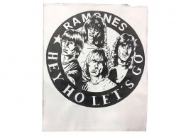 Parche espaldera Ramones Hey Ho Let`s Go