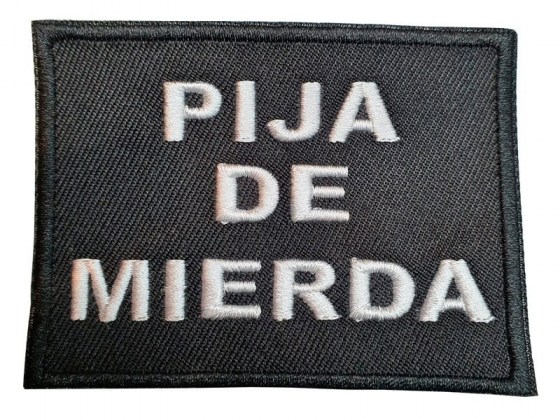 Parche Pija De Mierda