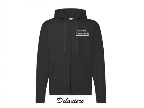 Sudadera Parálisis Permanente con cremallera
