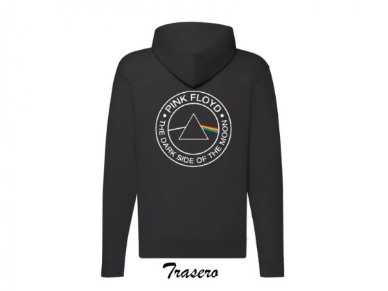 Sudadera Pink Floyd con cremallera