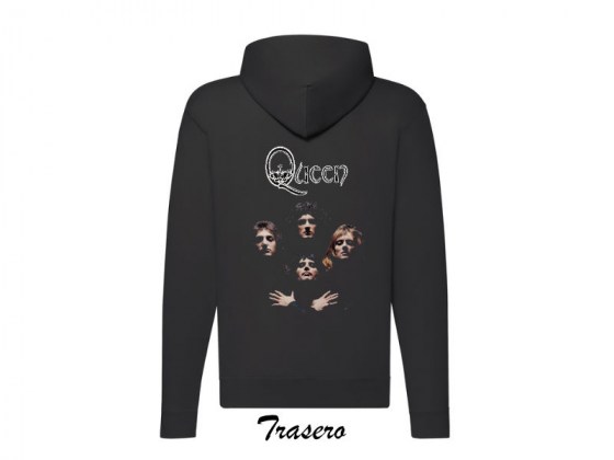 Sudadera Queen 2 con cremallera