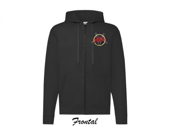 Sudadera Slayer con cremallera