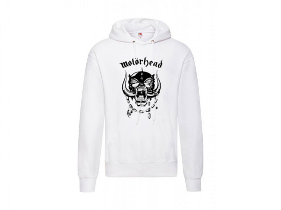 Sudadera blanca Motorhead England