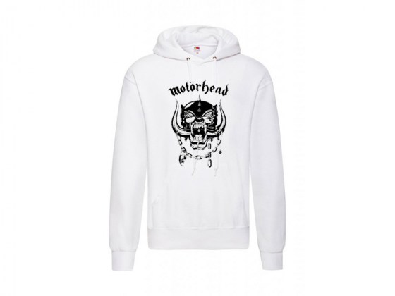 Sudadera blanca Motorhead England