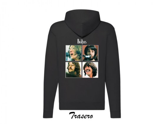 Sudadera The Beatles con cremallera