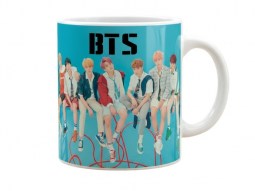 Taza BTS blanca