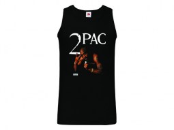 Camiseta 2PAC - tirantes hombre