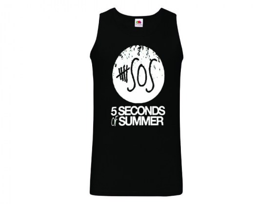 Camiseta 5 Seconds of Summer - tirantes hombre
