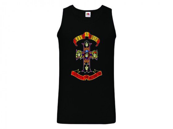 Camiseta Guns N Roses Appetite For Destruction - tirantes hombre