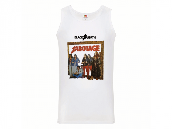 Camiseta Black Sabbath Sabotage - tirantes hombre