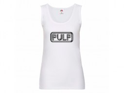 Camiseta Pulp blanca tirantes mujer