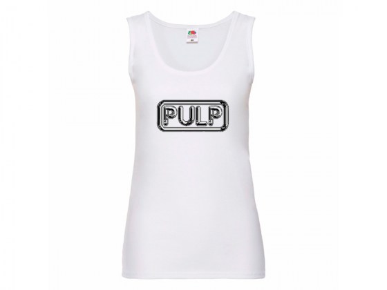 Camiseta Pulp blanca tirantes mujer