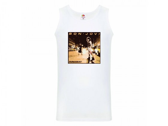 Camiseta Bon Jovi - Runaway - tirantes hombre