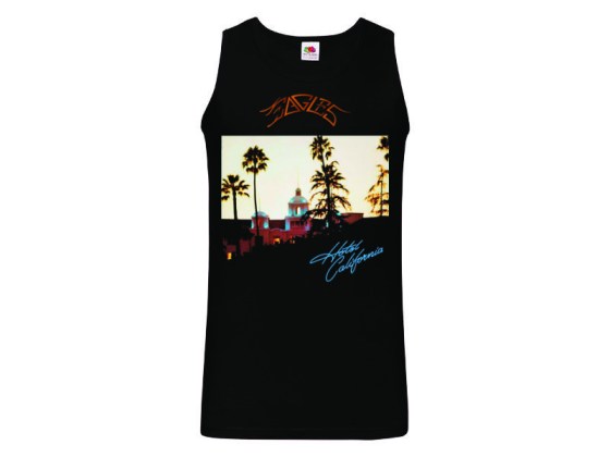 Camiseta Eagles - Hotel California - tirantes