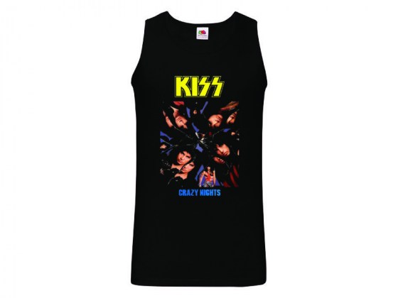 Camiseta Kiss - Crazy Nights - tirantes hombre