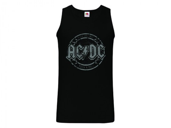 Camiseta AC/DC High Voltage Gris- hombre