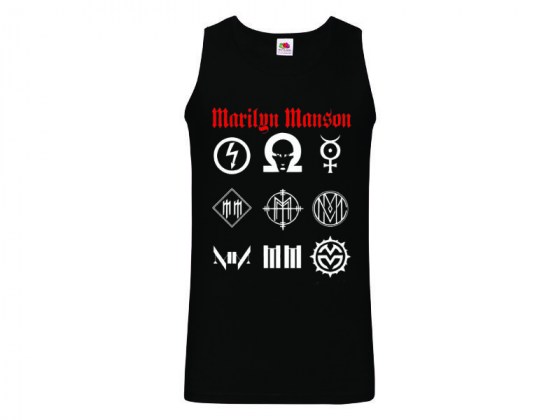 Marilyn Mason- camiseta tirantes