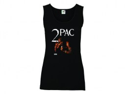 Camiseta 2PAC - tirantes mujer