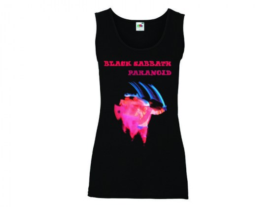 camiseta tirantes mujer Black Sabbath - Paranoid