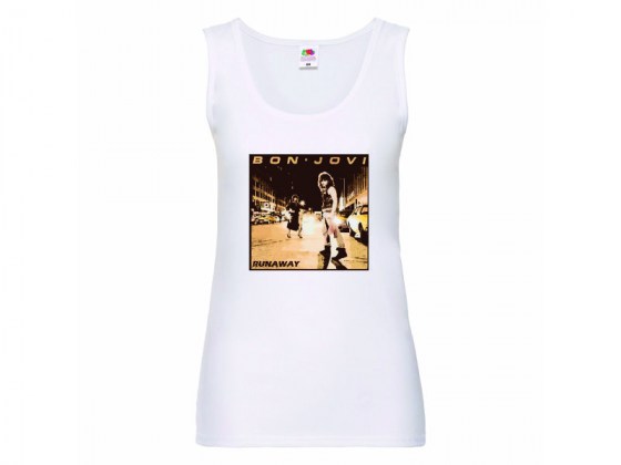 Camiseta Bon Jovi - Runaway - tirantes mujer