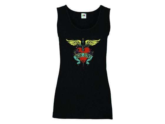 Camiseta Bon Jovi - tirantes mujer