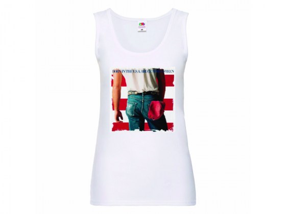 Camiseta Bruce Springsteen - Born in the USA - tirantes mujer