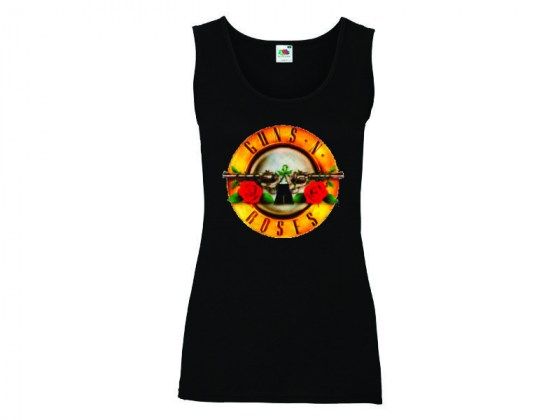 Camiseta Guns N' Roses - tirantes mujer