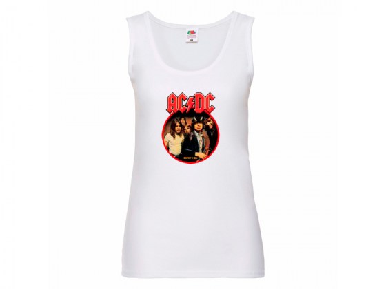 Camiseta tirantes para mujer de AC/DC Highway to Hell