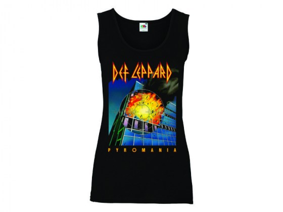 Def Leppard Pyromania - camiseta tirantes mujer