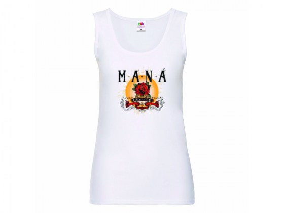 Camiseta Maná - tirantes mujer