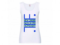 camiseta tirantes mujer New Order Movement