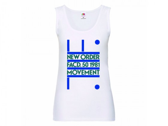 camiseta tirantes mujer New Order Movement