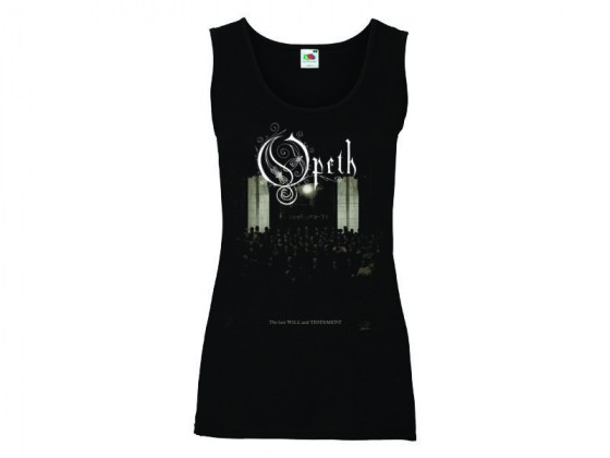 camiseta tirantes mujer Opeth - The last will and testament