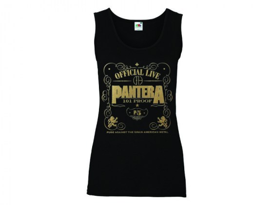Pantera Official Live - camiseta tirantes mujer