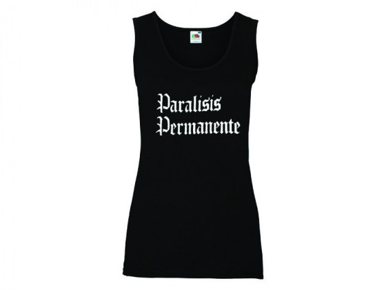 Camiseta Parálisis Permanente - tirantes mujer