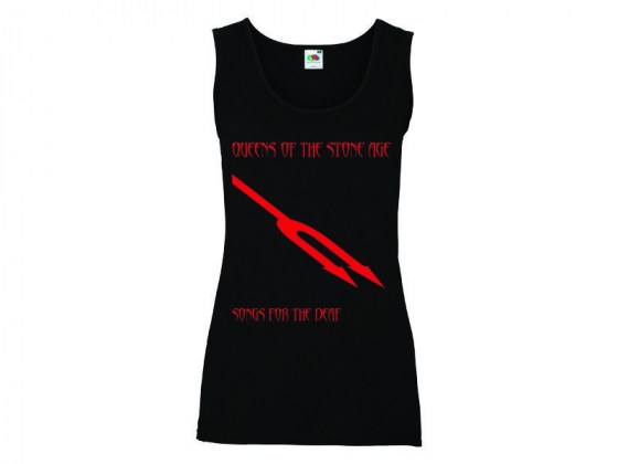 Queens of the Stone Age - Songs for the Deaf - camiseta tirantes mujer