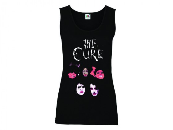 Camiseta The Cure - tirantes mujer